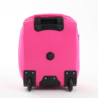 Чемодан на колёсах малый 16" на молнии, розовый - Фото 6