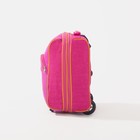 Чемодан малый 16" на молнии, розовый - Фото 2