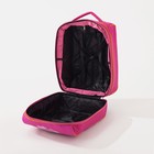 Чемодан малый 16" на молнии, розовый - Фото 7