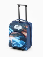 Чемодан малый 16" на молнии, синий - Фото 1