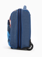 Чемодан малый 16" на молнии, синий - Фото 2