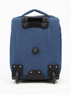 Чемодан малый 16" на молнии, синий - Фото 4