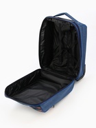 Чемодан малый 16" на молнии, синий - Фото 7