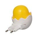 Ночник LED "Цыплёнок в яйце" 6,5х6х6 см RISALUX - фото 9724303