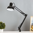 Лампа настольная на шарнире 800 "Крус, чёрная" E27 40W - фото 1560607