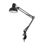 Лампа настольная на шарнире 800 «Крус, чёрная» E27 40W RISALUX - Фото 12