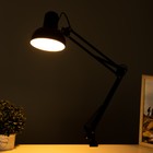 Лампа настольная на шарнире 800 "Крус, чёрная" E27 40W RISALUX - Фото 3
