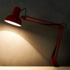 Лампа настольная на шарнире 800 "Крус, красная" E27 40W RISALUX - Фото 3