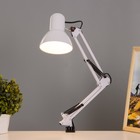Лампа настольная на шарнире 800 «Крус», белая E27 40W RISALUX - Фото 2