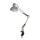 Лампа настольная на шарнире 800 "Крус, серебро" E27 40W RISALUX - Фото 12