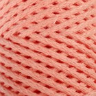 Шнур для вязания без сердечника 100% хлопок, ширина 2мм 100м/95гр (персиковый) МИКС - Фото 1
