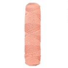 Шнур для вязания без сердечника 100% хлопок, ширина 2мм 100м/95гр (персиковый) МИКС - Фото 3