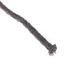 Шнур для вязания 100% хлопок, ширина 5 мм 100м/450гр (т. серый) - Фото 2