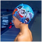 Шапочка для плавания детская ONLYTOP «Пираты», тканевая, обхват 46-52 см - фото 11646153