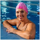 Шапочка для плавания взрослая ONLYTOP Swim, тканевая, обхват 54-60 см 3589387 - фото 13420541