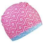 Шапочка для плавания взрослая ONLYTOP Swim, тканевая, обхват 54-60 см - Фото 9