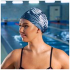 Шапочка для плавания взрослая ONLYTOP Swim «Тропики», тканевая, обхват 54-60 см - Фото 4