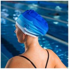 Шапочка для плавания взрослая ONLYTOP Swim, тканевая, обхват 54-60 см - Фото 5