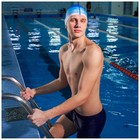 Шапочка для плавания взрослая ONLYTOP Swim, тканевая, обхват 54-60 см - Фото 8