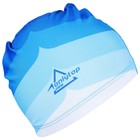 Шапочка для плавания взрослая ONLYTOP Swim, тканевая, обхват 54-60 см - Фото 10