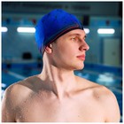 Шапочка для плавания взрослая ONLYTOP, тканевая, обхват 54-60 см - Фото 4