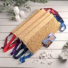 Губка для тела мягкая «Морская пена», 38×12 см, МИКС - Фото 3