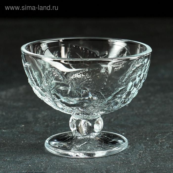 Креманка стеклянная Piknik, 200 мл, d=10 см - Фото 1