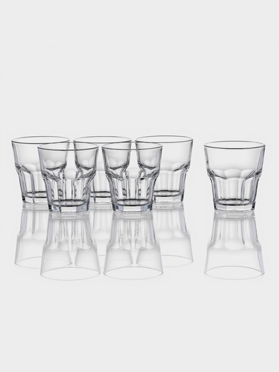 Стаканы Paşabahçe Casablanca, 265 мл, набор 6 шт., стекло, прозрачные