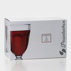 Набор стеклянных бокалов для вина Casablanca, 235 мл, 6 шт - Фото 7