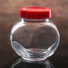 Банка для сыпучих продуктов Paşabahçe Bella, 200 мл, с пластиковой крышкой, стекло, прозрачная - Фото 1