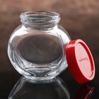 Банка для сыпучих продуктов Paşabahçe Bella, 200 мл, с пластиковой крышкой, стекло, прозрачная - Фото 2