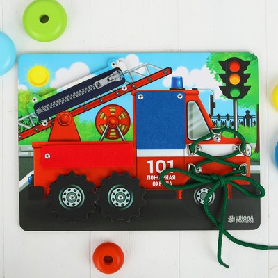 Бизиборд «Машина спецслужб» 27×20 см