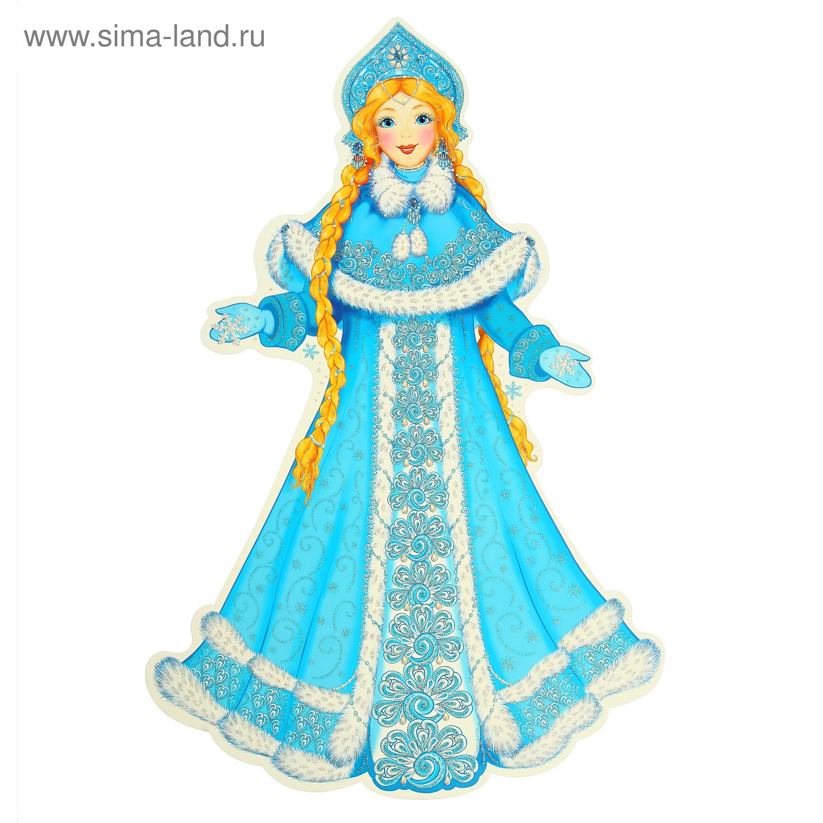 Рисунок снегурочка