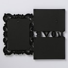 Фоторамка пластик на 3 фото 10х15 см "Любовь моя" чёрная 26,5х32,5 см - Фото 4