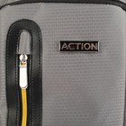 Рюкзак молодёжный ACTION! 46.5 х 30.5 х 17.5 см, отделение для ноутбука, серый - Фото 5