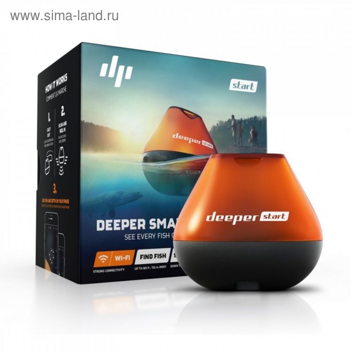 Эхолот беспроводной Deeper "Start", Wi-Fi - Фото 1