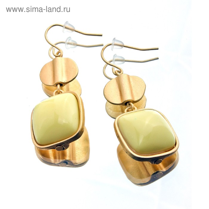 Серьги «Империя», цвет розовый - Фото 1