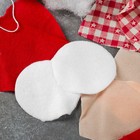 Новогодняя ёлочная игрушка, Набор для создания подвески из фетра "Снеговик в красных сапожках" - Фото 5