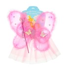 Карнавальный набор «Фея», 4 предмета: крылья, жезл, юбка, ободок, 3-5 лет - Фото 2