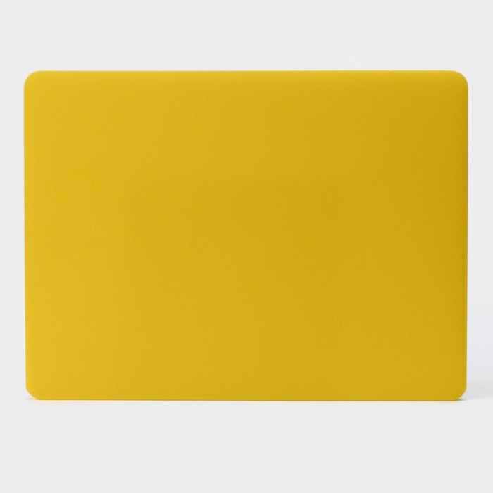 Доска профессиональная разделочная Hanna Knövell, 40×30×1,2 см, цвет жёлтый - фото 1883396880