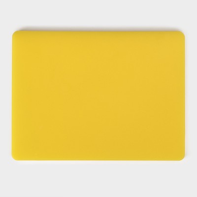 Доска профессиональная разделочная Hanna Knövell, 40×30×1.8 см, жёлтая