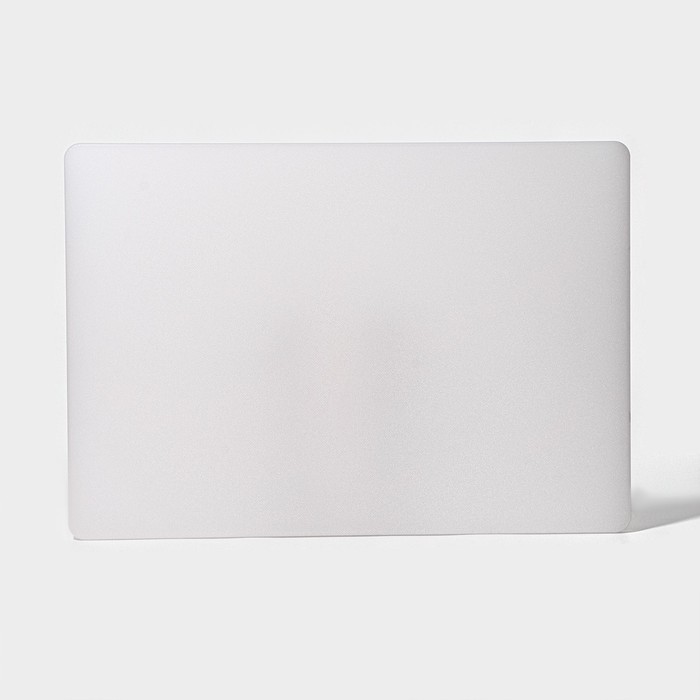 Доска профессиональная разделочная, 40×30×1,8 см, цвет белый - фото 1883396940