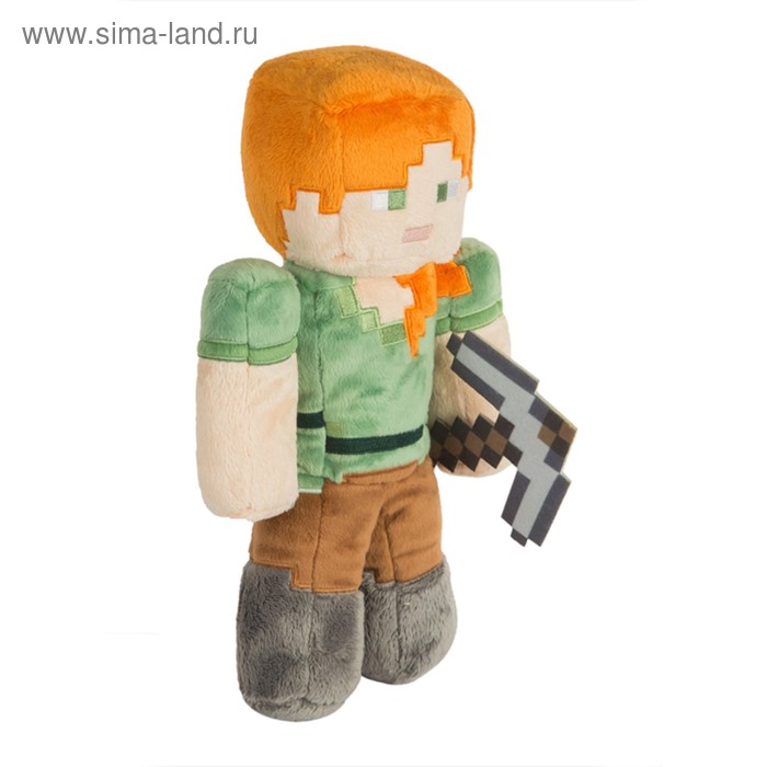Мягкая игрушка Minecraft Alex, 30 см - Фото 1