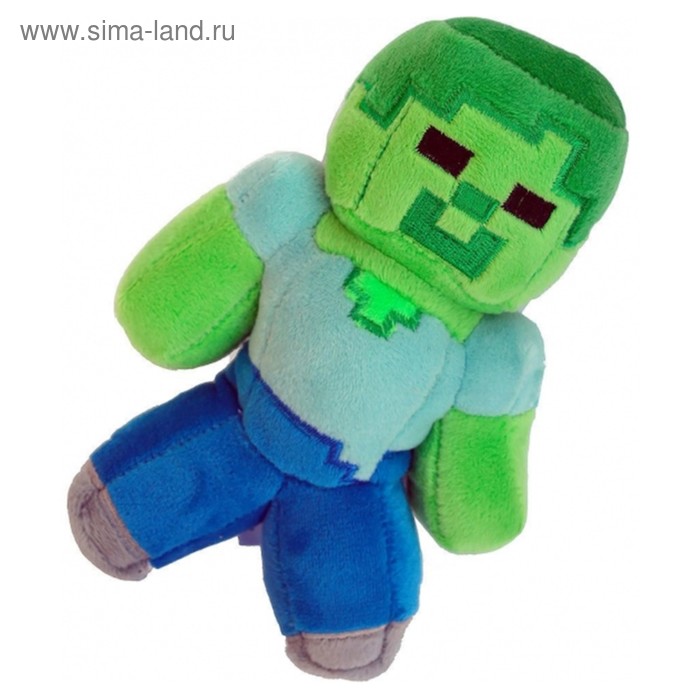 Мягкая игрушка Minecraft Baby Zombie, 22 см - Фото 1