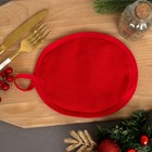 Прихватка "Хрю-Хрю" 17 х 17 см,100% хл 160 г/м2, рогожка - Фото 2