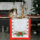 Дорожка на стол "Этель" Рождественский бал 40х147 см, 100% хл, саржа 190 гр/м2 - фото 5796434