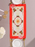 Дорожка на стол «Этель» Новогодняя сказка 30×70 ±3 см, 100% хлопок, саржа 190 г/м² - Фото 5