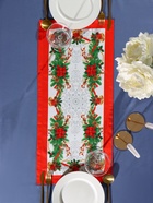 Дорожка на стол «Этель» Рождественский балл 30×70 ±3 см, 100% хлопок, саржа 190 г/м² - Фото 5