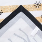 Дорожка на стол новогодняя «Этель: Олени», 30 × 70 см, 100 % хлопок, саржа, 190 г/м² - Фото 4