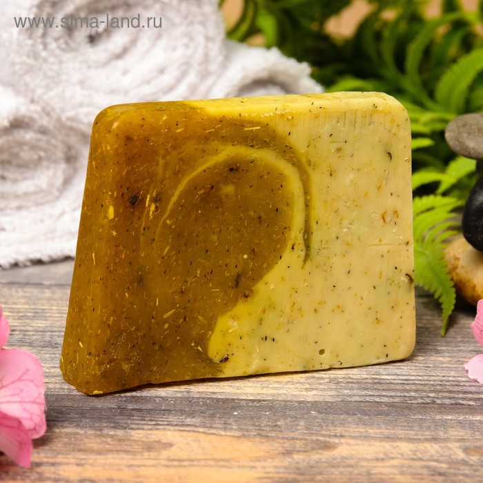 Мыло СПА - уход для бани и сауны "Ромашка" Добропаровъ РУЧНАЯ РАБОТА 80 гр - Фото 1